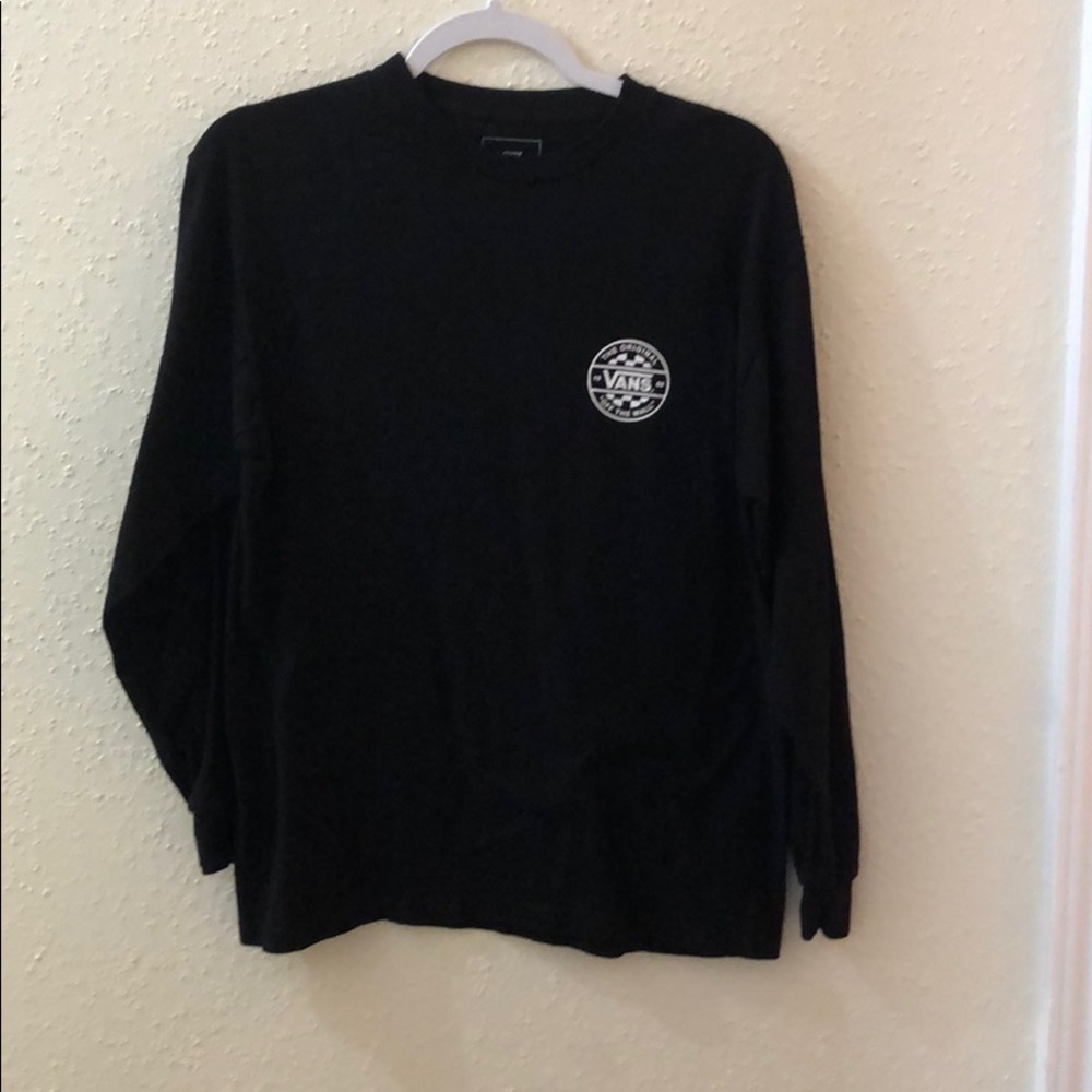 Vans Black Long Sleeve Tee